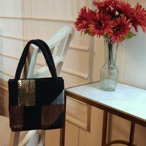 NWOT Multi Metal Mesh Dinner Bag